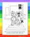 ZoCo - Playground Safety Awareness - Coloring & Activity Books