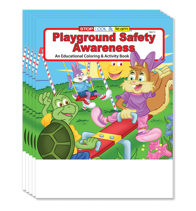 ZoCo - Playground Safety Awareness - Coloring & Activity Books