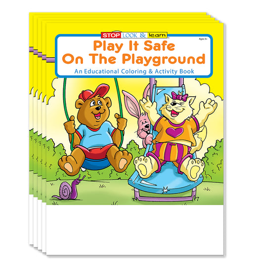 ZoCo - Play It Safe on the Playground - Coloring & Activity Books