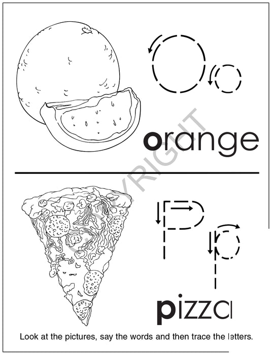 Fun with Letters - Custom Coloring & Activity Books in Bulk (250+) Add Your Imprint