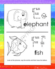 ZoCo - Fun with Letters - Coloring & Activity Books