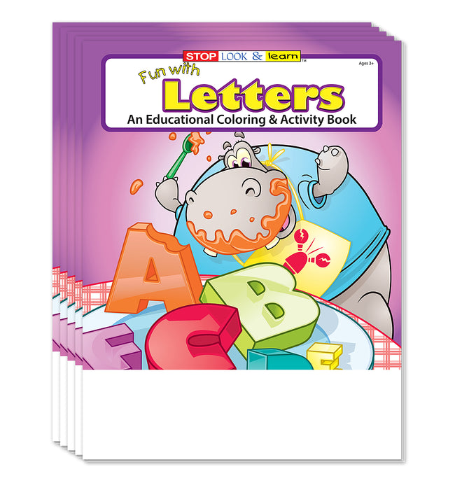 ZoCo - Fun with Letters - Coloring & Activity Books