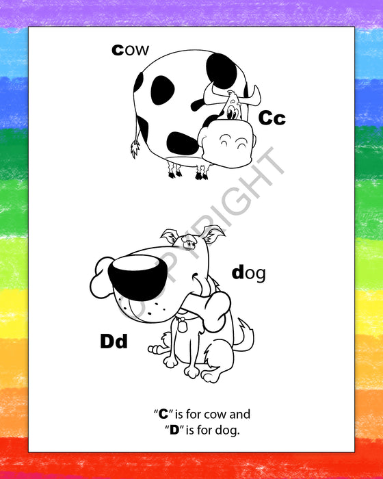 ZoCo - Fun With The Alphabet - Coloring & Activity Books