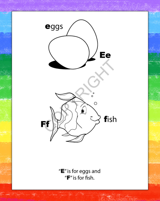 ZoCo - Fun With The Alphabet - Coloring & Activity Books