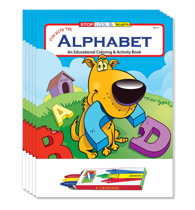 ZoCo - Fun With The Alphabet - Coloring & Activity Books