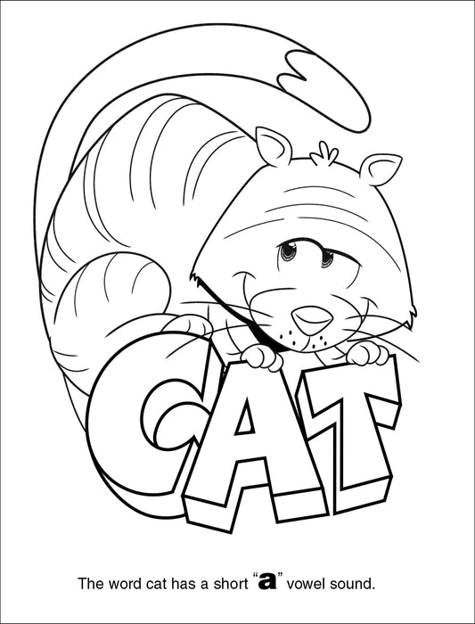 25 Pack - Fun With Phonics Kid's Educational Coloring & Activity Books