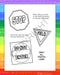 ZoCo - Practice Bike Safety - Coloring & Activity Books