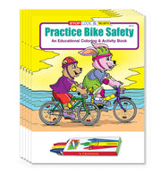 ZoCo - Practice Bike Safety - Coloring & Activity Books