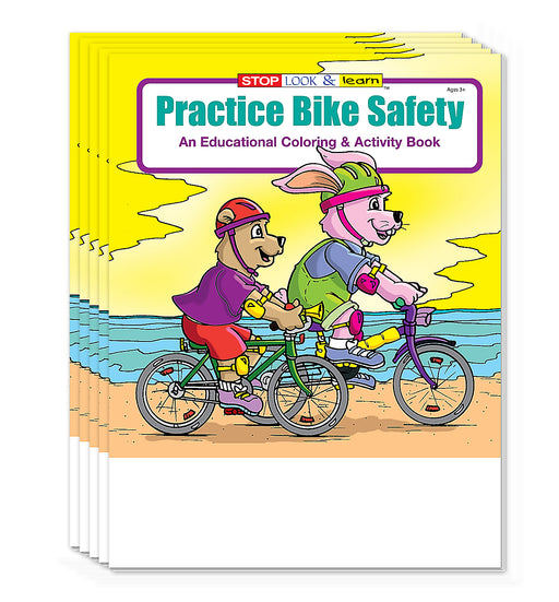 ZoCo - Practice Bike Safety - Coloring & Activity Books