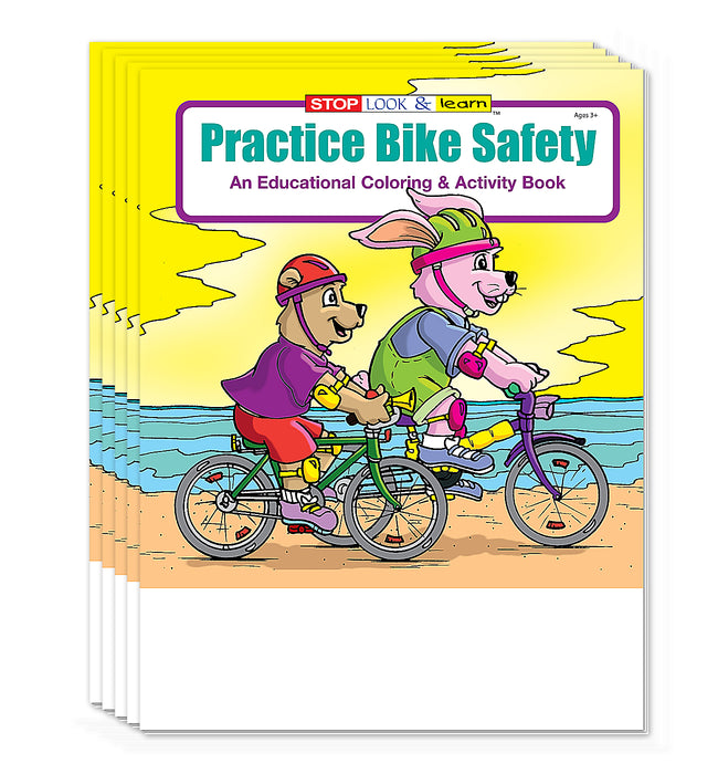 ZoCo - Practice Bike Safety - Coloring & Activity Books