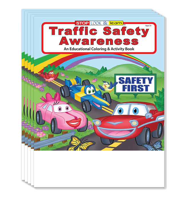 ZoCo - Traffic Safety Awareness - Coloring & Activity Books