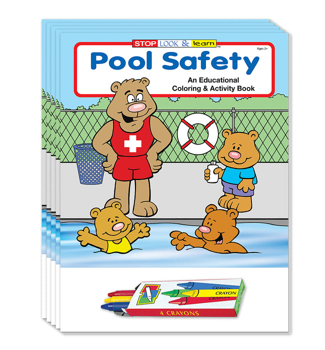 ZoCo - Pool Safety - Coloring & Activity Books