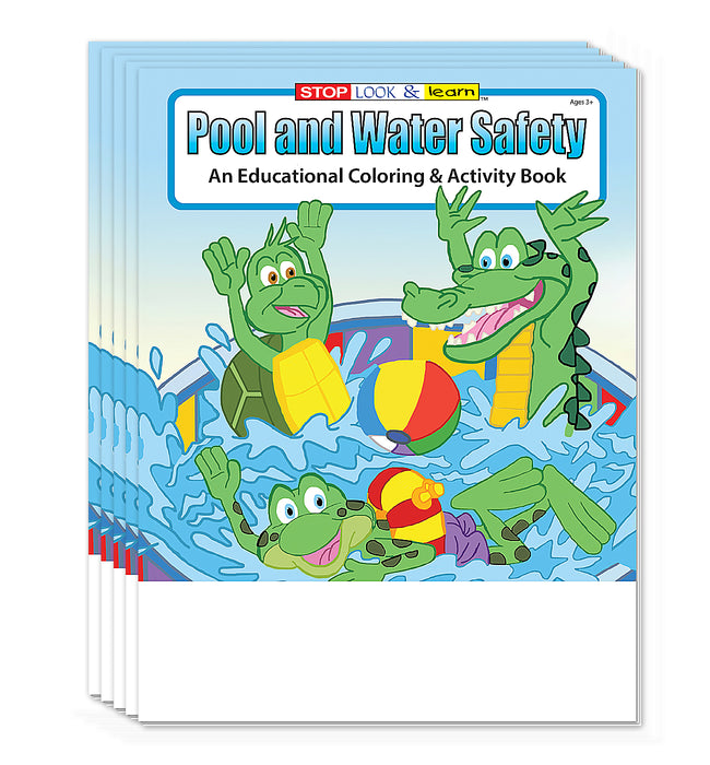 ZoCo - Pool and Water Safety - Coloring & Activity Books