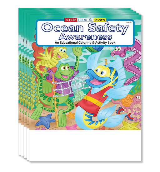 ZoCo - Ocean Safety Awareness - Coloring & Activity Books