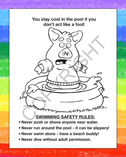 ZoCo - Have a Safe Summer - Coloring & Activity Books