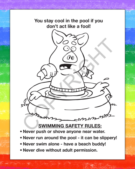 ZoCo - Have a Safe Summer - Coloring & Activity Books