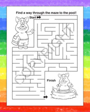 ZoCo - Have a Safe Summer - Coloring & Activity Books