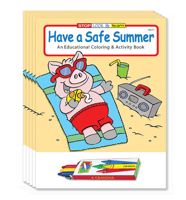 ZoCo - Have a Safe Summer - Coloring & Activity Books