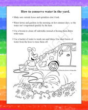 ZoCo - Learn About Water Conservation - Coloring & Activity Books