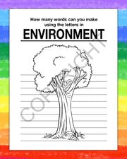 ZoCo - I Love My World - Coloring & Activity Books