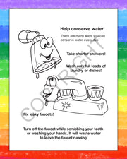 ZoCo - Saving Energy and Water - Coloring & Activity Books