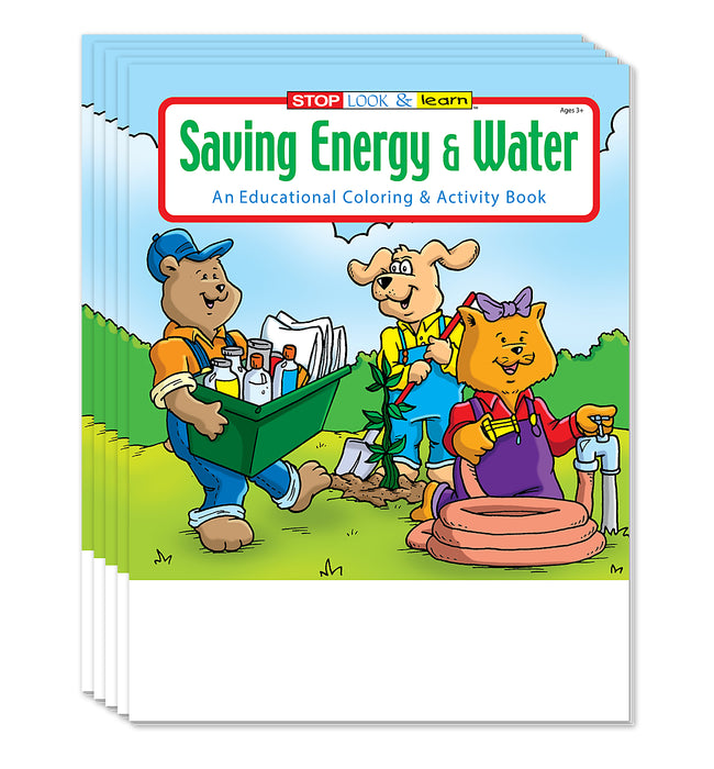 ZoCo - Saving Energy and Water - Coloring & Activity Books