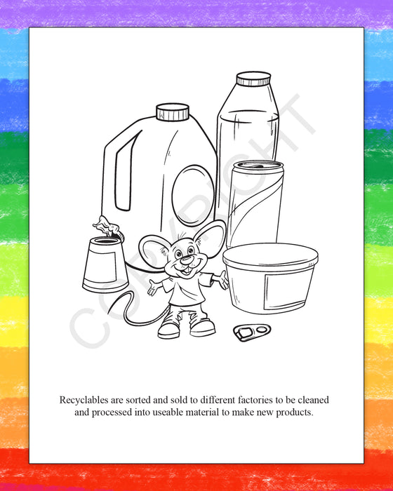 ZoCo - Recycling - Coloring & Activity Books