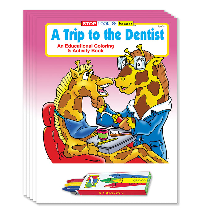 ZoCo - A Trip to The Dentist Kid's Coloring & Activity Books