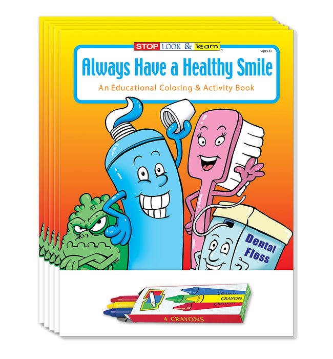 ZoCo - Always Have A Healthy Smile - Coloring & Activity Books