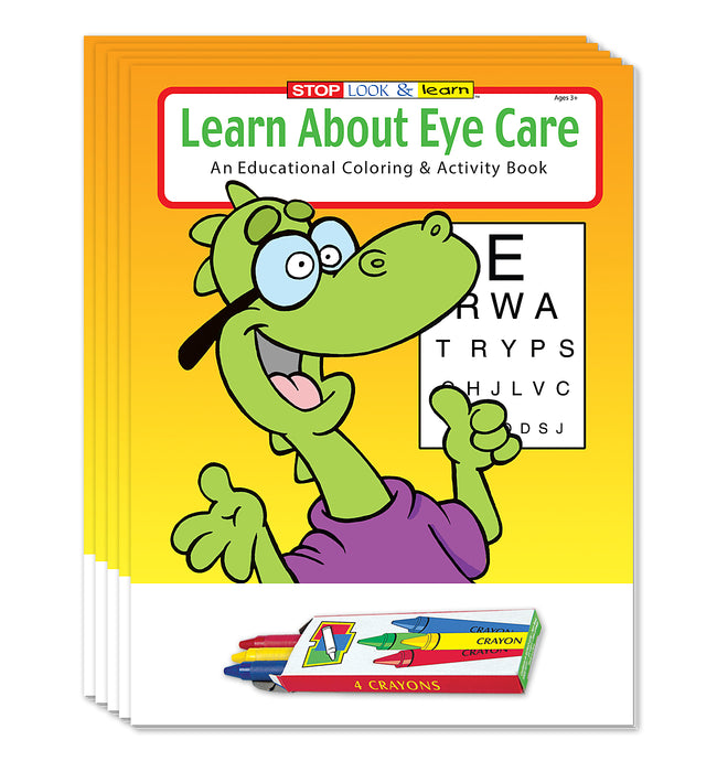 ZoCo - Learn About Eye Care - Coloring & Activity Books