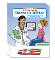 ZoCo - A Trip to the Doctor's Office Kid's Coloring & Activity Books
