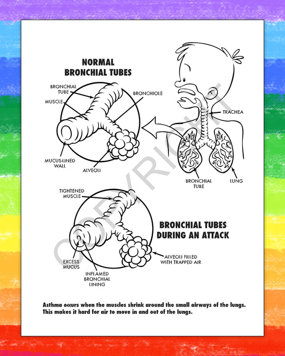 ZoCo - Winning With Asthma - Coloring & Activity Books