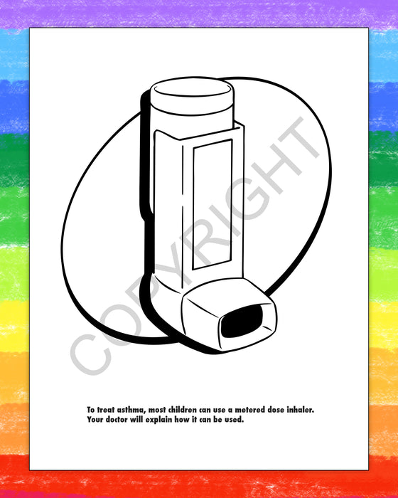 ZoCo - Winning With Asthma - Coloring & Activity Books