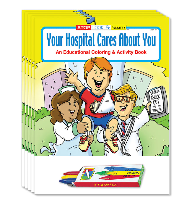 ZoCo - Your Hospital Cares About You - Coloring & Activity Books