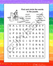 ZoCo - A Trip to The Hospital Kids Coloring and Activity Books