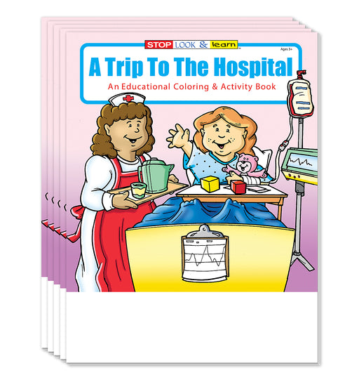 ZoCo - A Trip to The Hospital Kids Coloring and Activity Books