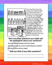 ZoCo - A Visit to The Pharmacy Kid's Coloring & Activity Books