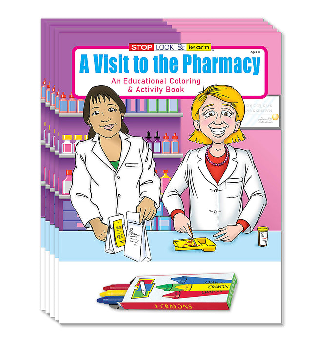 ZoCo - A Visit to The Pharmacy - Coloring & Activity Books