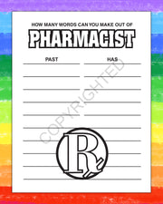 ZoCo - A Trip to The Pharmacy Kid's Educational Coloring & Activity Books