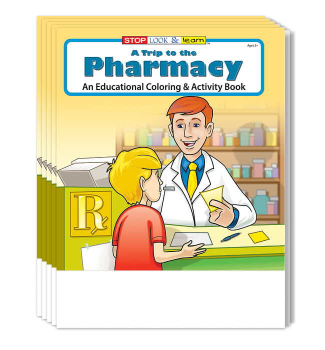 ZoCo - A Trip to The Pharmacy Kid's Educational Coloring & Activity Books