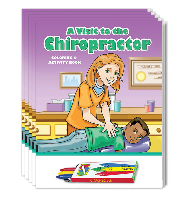 ZoCo - A Visit to The Chiropractor Kid's Coloring & Activity Books