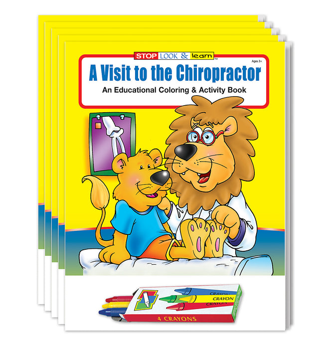 ZoCo - A Visit to The Chiropractor - Coloring & Activity Books