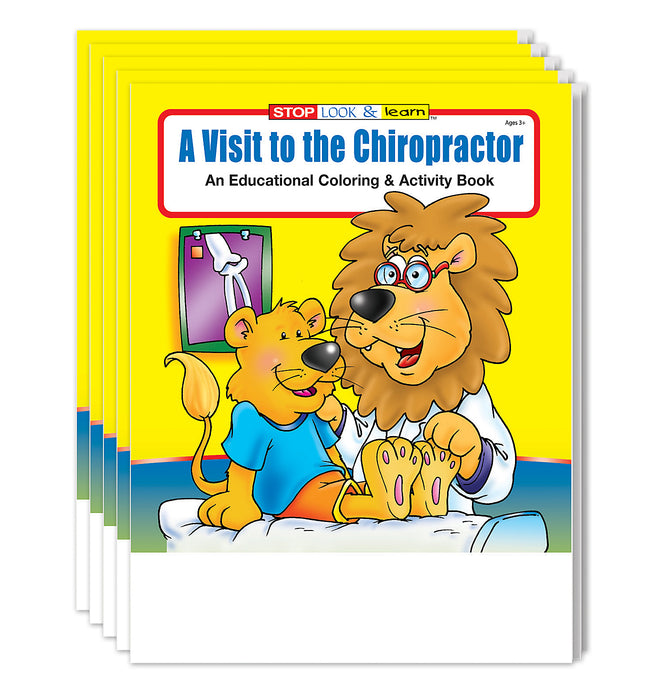 ZoCo - A Visit to The Chiropractor - Coloring & Activity Books