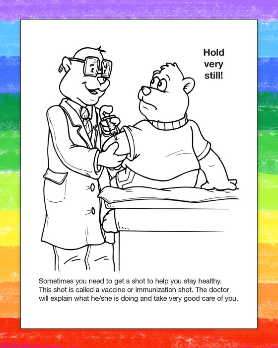 ZoCo - Learn About Immunization - Coloring & Activity Books