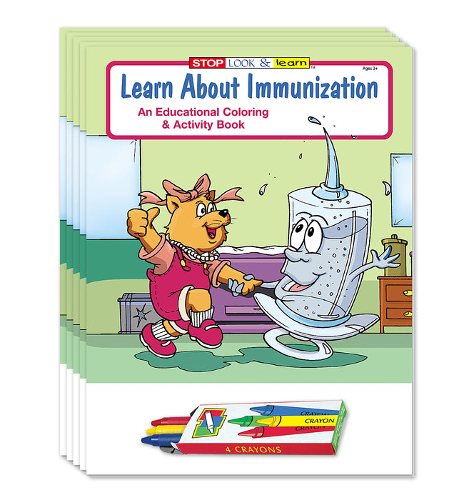 ZoCo - Learn About Immunization - Coloring & Activity Books