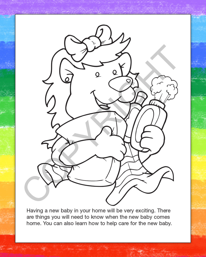 ZoCo - Mom's Having A Baby - Coloring & Activity Books