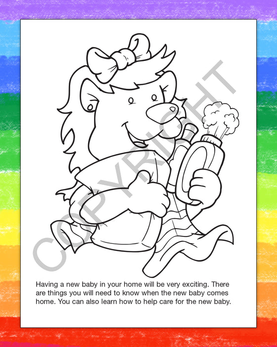 ZoCo - Mom's Having A Baby - Coloring & Activity Books