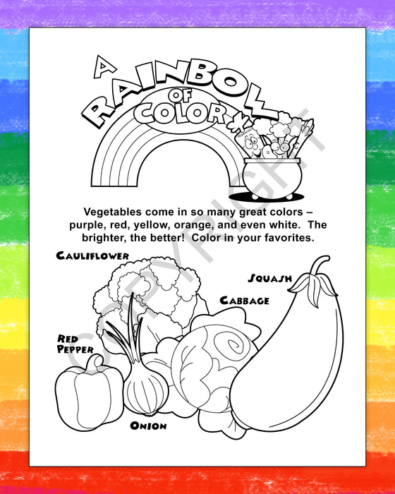 ZoCo - Vegetables Taste Great! - Coloring & Activity Books