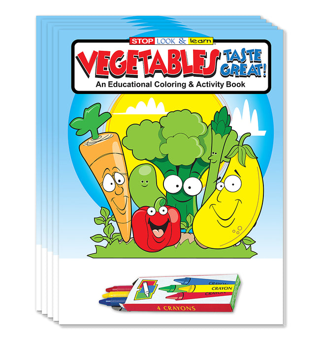 ZoCo - Vegetables Taste Great! - Coloring & Activity Books