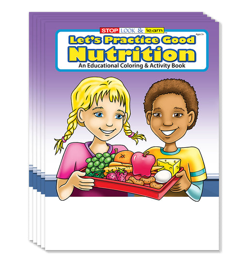 ZoCo - Let's Practice Good Nutrition - Coloring & Activity Books